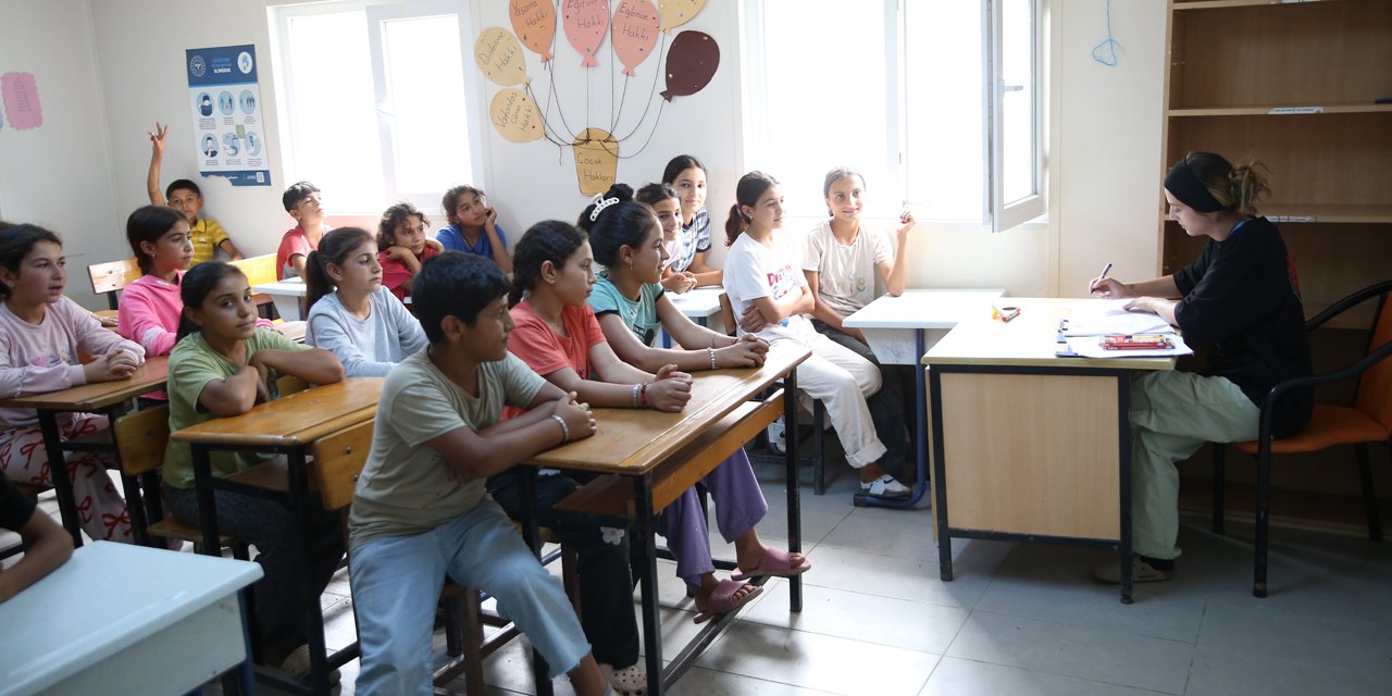 Fındık işçilerinin çocukları için "ders zili" çaldı