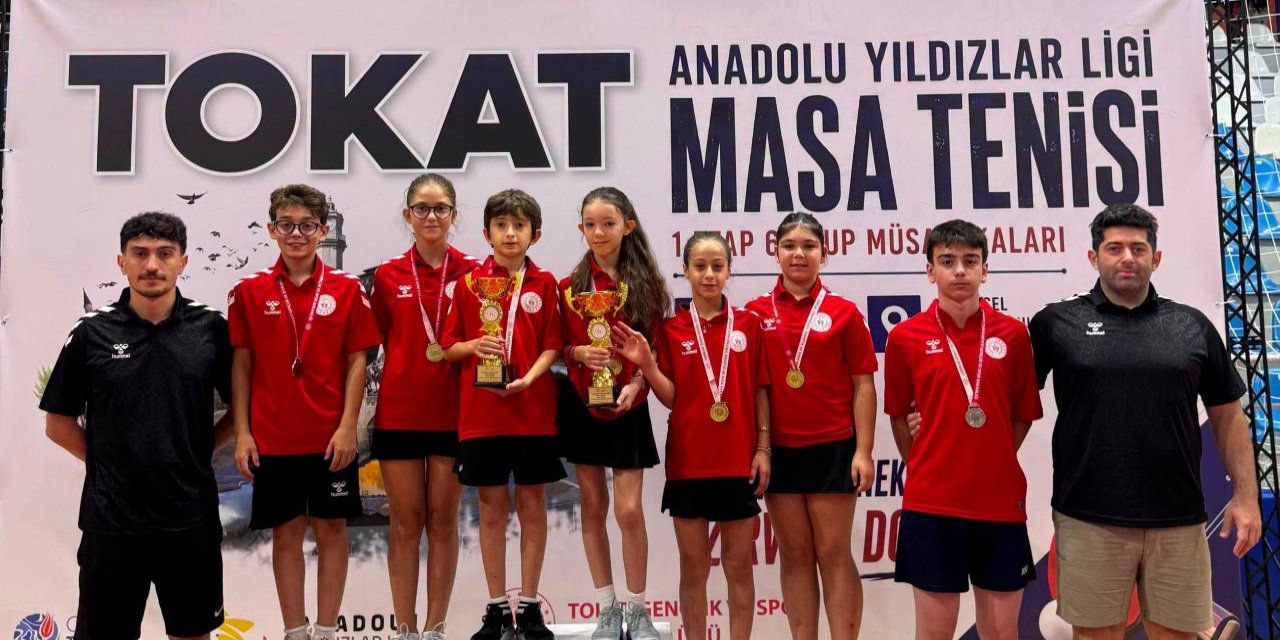Rize Masa Tenisinde Fırtına Gibi Esti: Kızlar Namağlup Şampiyon, Erkekler Finallerde