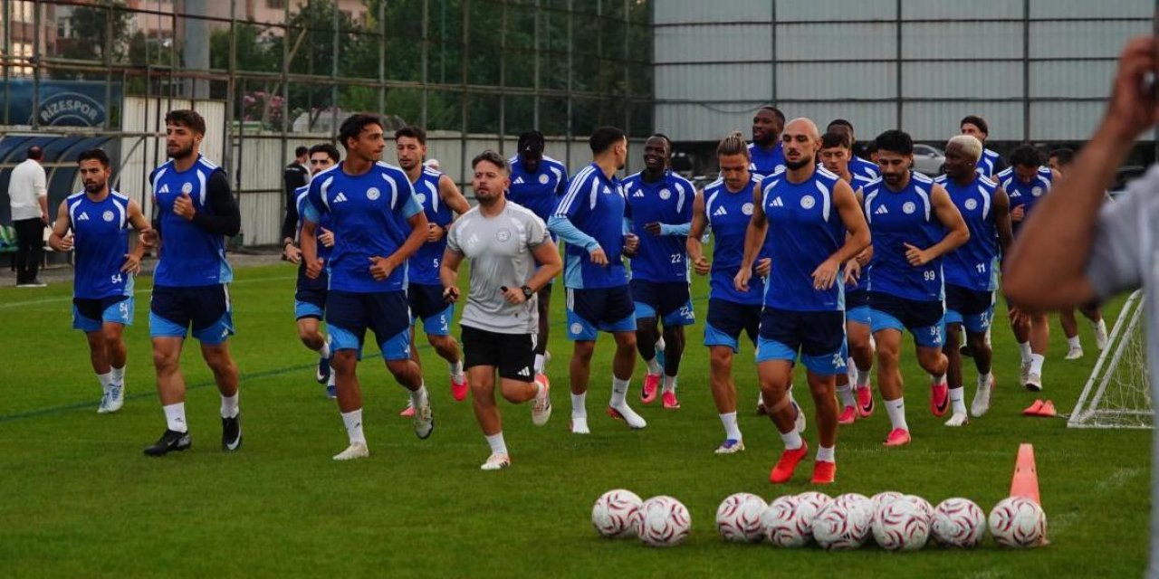 Çaykur Rizespor, yeni sezon hazırlıklarını sürdürdü