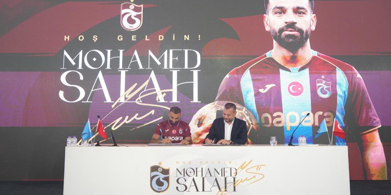 Trabzonspor, Muhammed Salah için imza töreni düzenledi