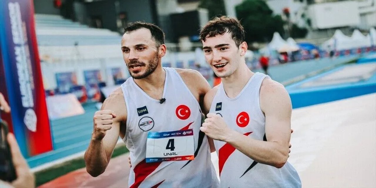 Milli pentatletler Kıvanç Taşyaran ve Buğra Ünal, Avrupa Şampiyonası'nda finale yükseldi