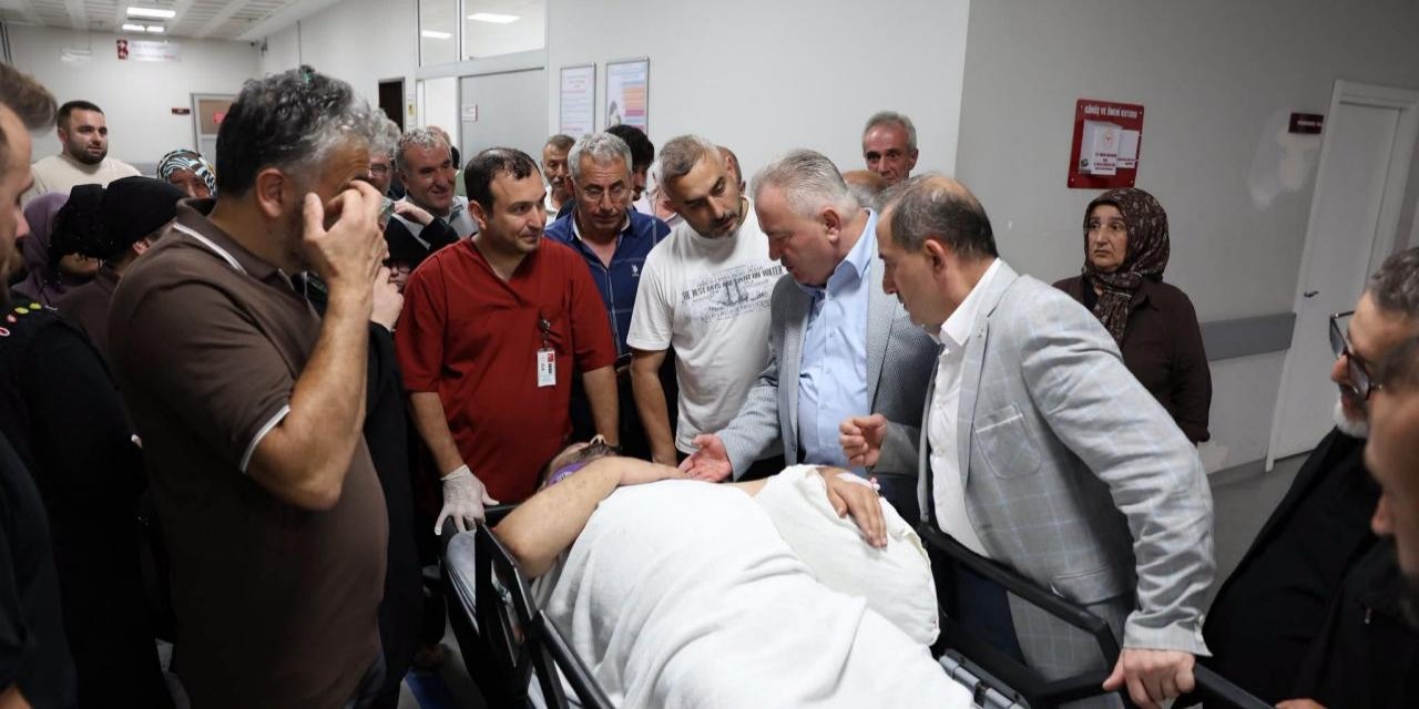 Tunca Belde Belediye Başkanı Ramazan Topçu Kaza Geçirdi!