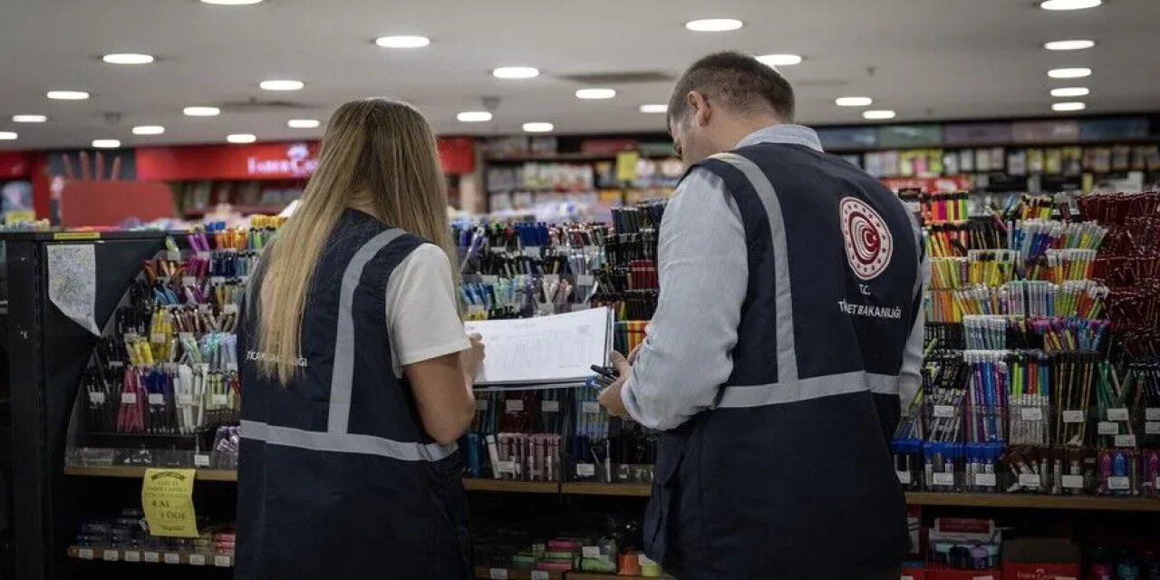 Ticaret Bakanlığı yeni eğitim-öğretim yılı öncesinde kırtasiye ürünlerine yönelik denetimlere başladı