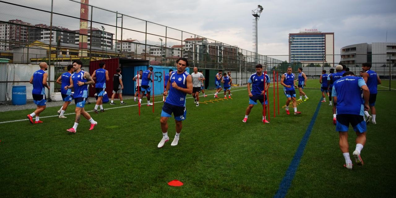 Çaykur Rizespor, Konyaspor Maçı Hazırlıklarına Başladı