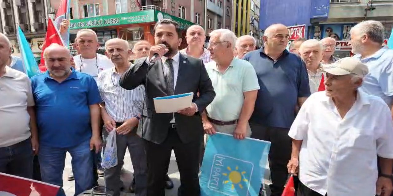 İYİ Parti Rize İl Başkanı Hacısüleymanoğlu: İhanetin zaman aşımı yoktur!
