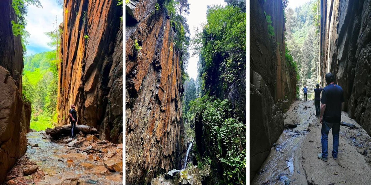 Rize’nin Kınalı Kanyonu keşfedilmeyi bekliyor