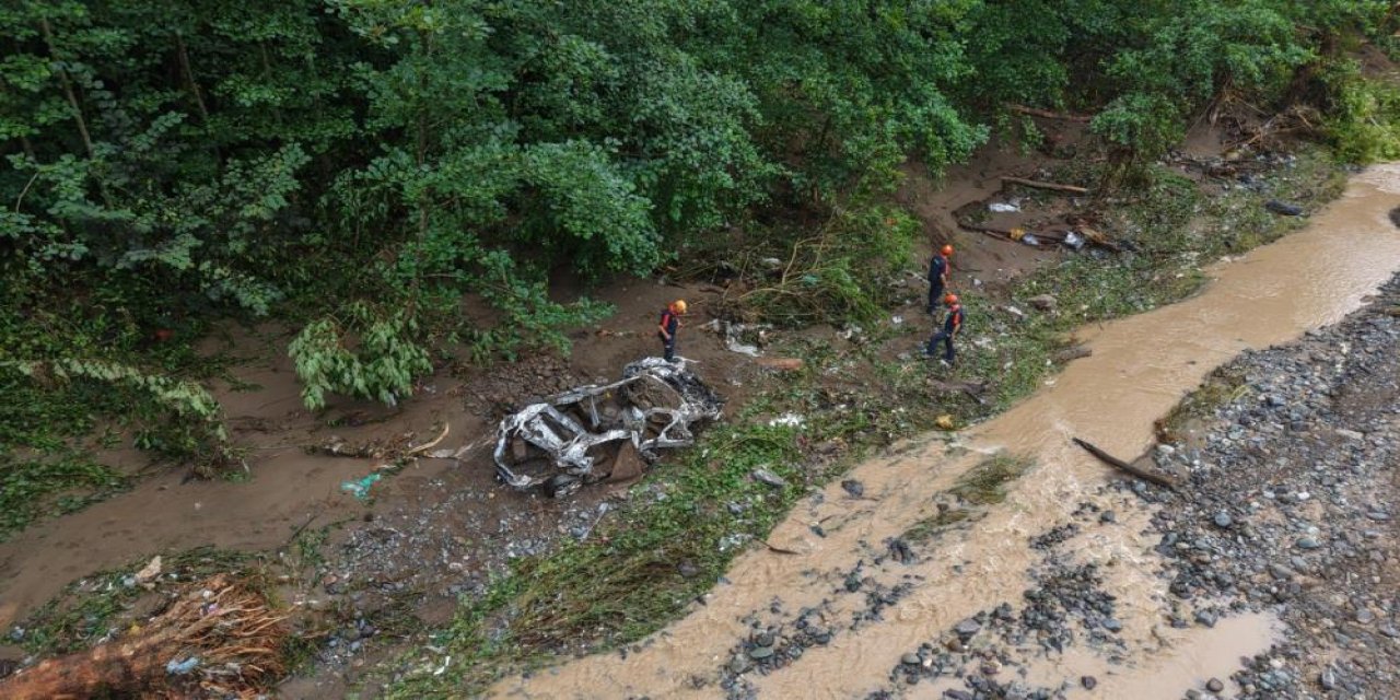 Giresun’da sağanak, sel ve taşkınlara neden oldu; 2 kayıp