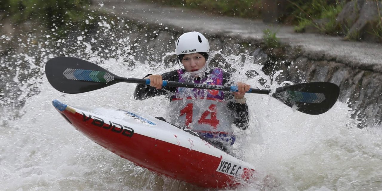 Akarsu Slalom Türkiye Şampiyonası, Rize'de yapıldı