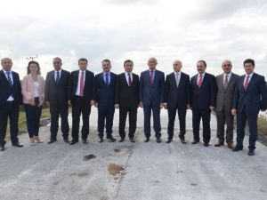 Vali Ve Başkan ‘Kuş Cenneti’ni İnceledi