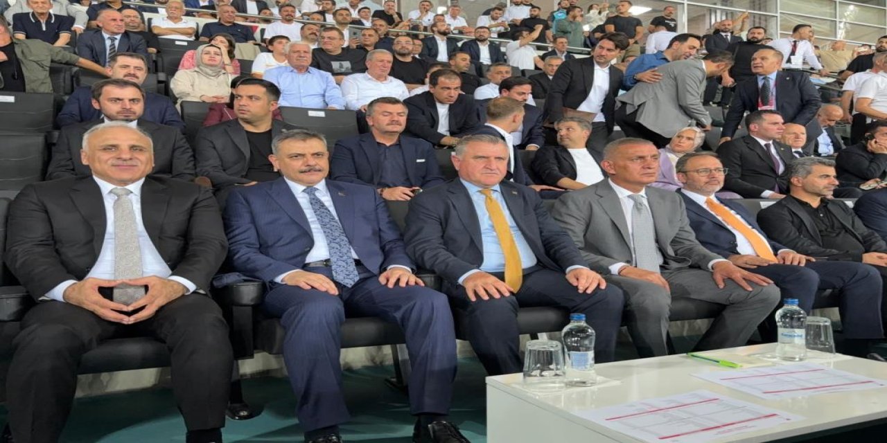 Bakanlar ve TFF Başkanı Amedspor-Erzurumspor maçını tribünde takip etti