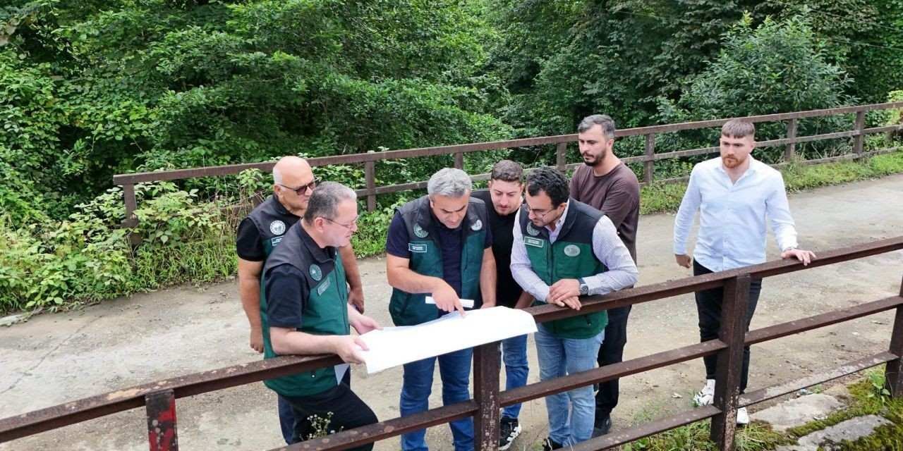 DSİ’den Çayeli’nde 4 dereye taşkın kontrolü
