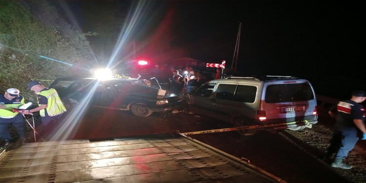 Giresun’da trafik kazası sonrası silahlı kavga; 1 ölü