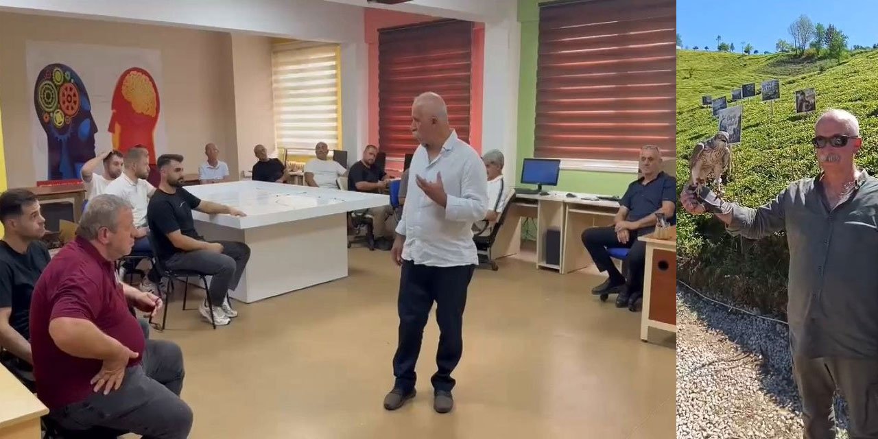 Rize’de Gelenek Yaşatılıyor: Atmacacılık Eğitimi Verildi