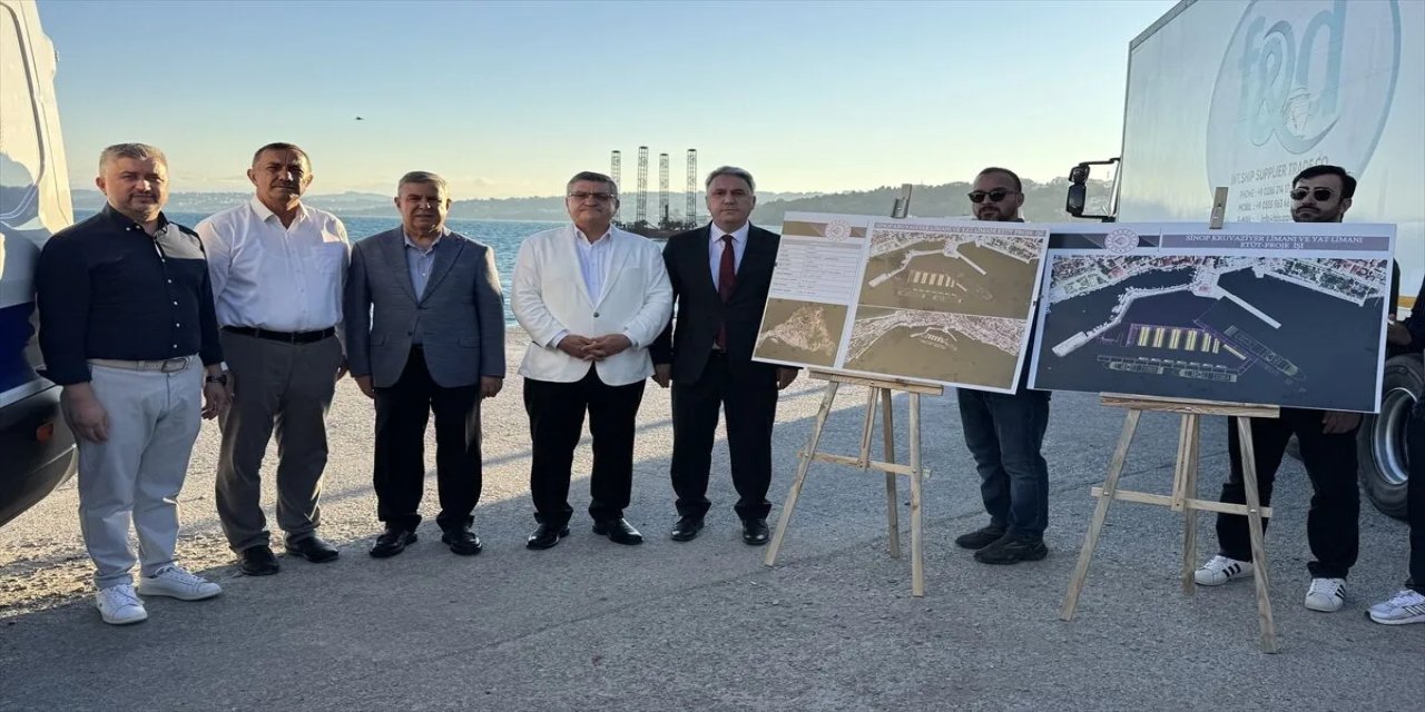 Türkiye'nin kuzey ucu Sinop, kruvaziyer ve yat limanına kavuşuyor