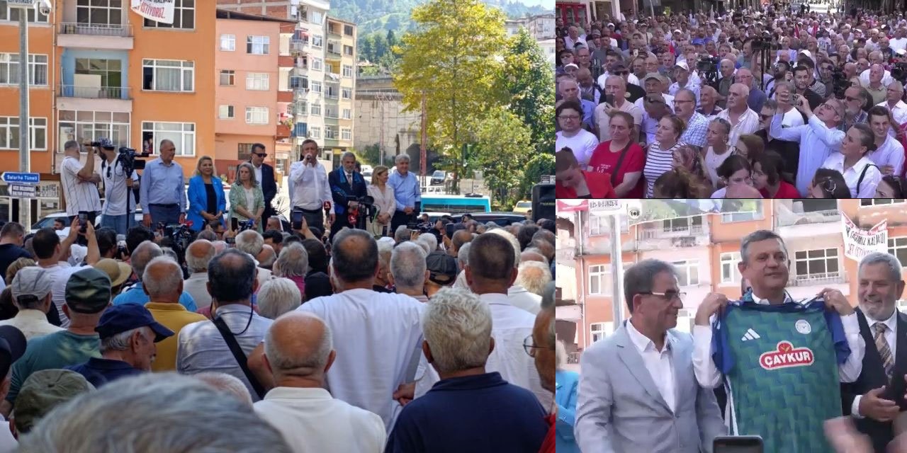 Yeni Parti Genel Başkanı Özel Rize’de konuştu ”Türkiye’ye örnek oluyoruz “