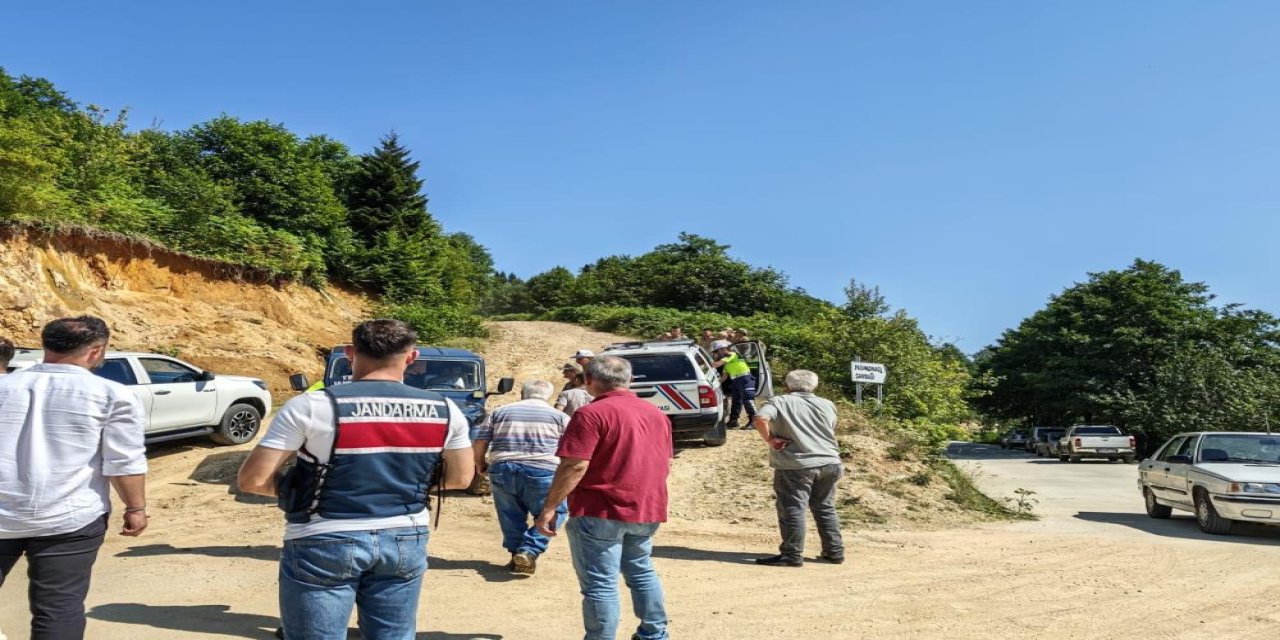 Giresun’da helikopter düştü