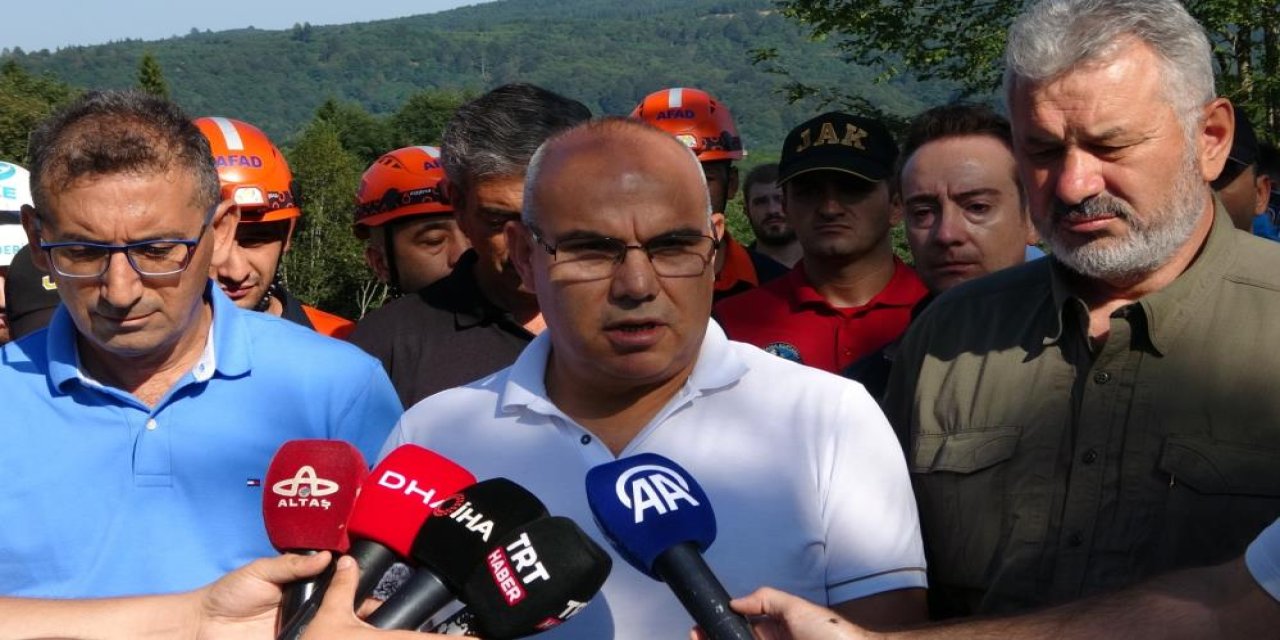 Giresun Valisi Koç: "Hava aracının düştüğüne dair herhangi bir ize rastlanılmadı"