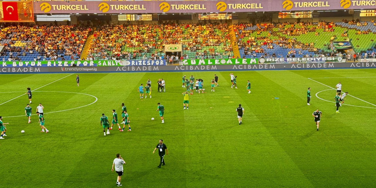 Çaykur Rizespor’un Samsunspor maçı ilk 11’i belli oldu
