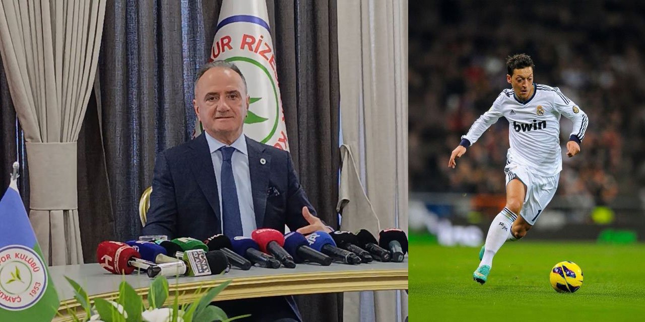 Mesut Özil ve ekibi Rize’ye gelecek