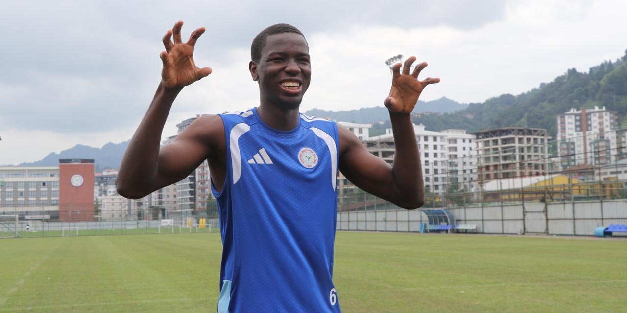 Çaykur Rizesporlu Moussa Diakite, Gaziantep FK maçı öncesi değerlendirmede bulundu