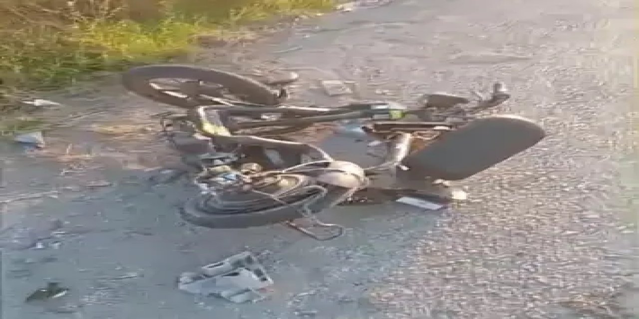 Samsun'da otomobilin çarptığı bisikletin sürücüsü öldü