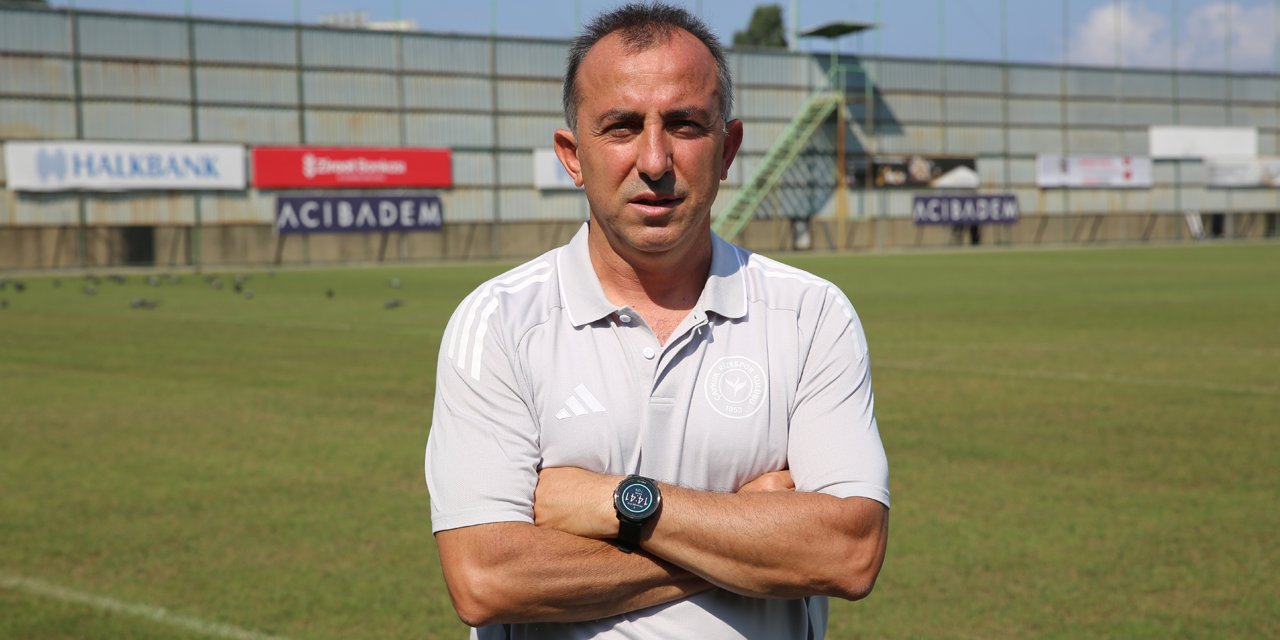 Recep Uçar: Rizespor olarak iyi işler yapmak istiyoruz