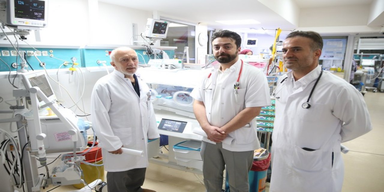 Ordu'da 610 gram doğan 19 günlük bebeğe kalp ameliyatı yapıldı