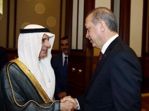 Cumhurbaşkanı Erdoğan, Suudi Arabistan Dışişleri Bakanı El-cubeyr’i Kabul Etti