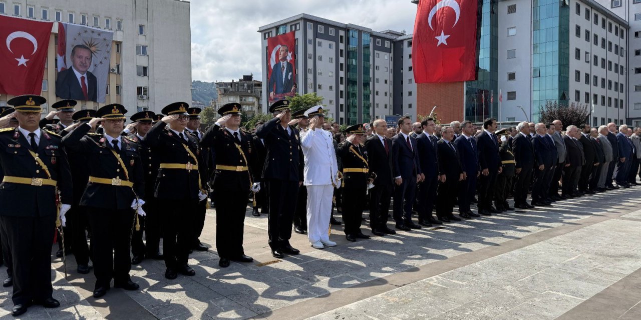 Rize’de 30 Ağustos Zafer Bayramı kutlandı