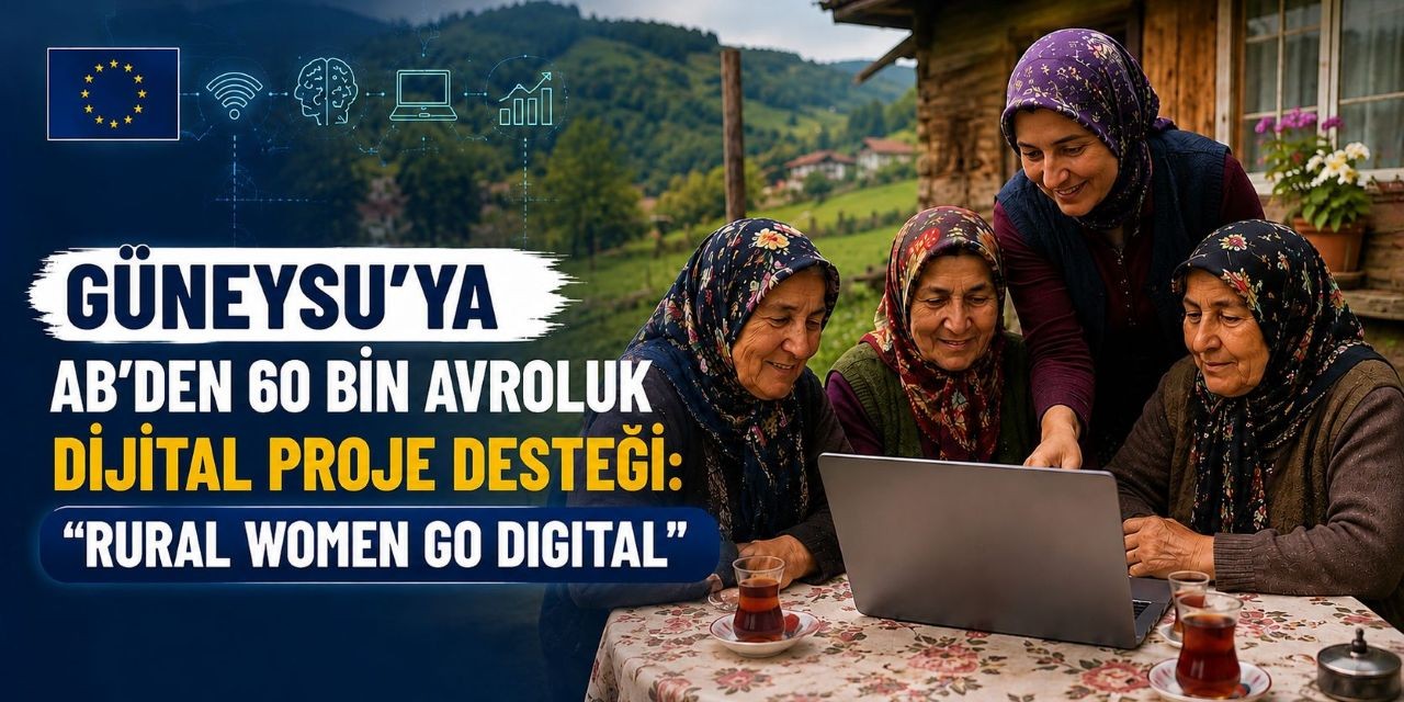 Güneysu'ya AB'den 60 Bin Avroluk Dijital Proje Desteği
