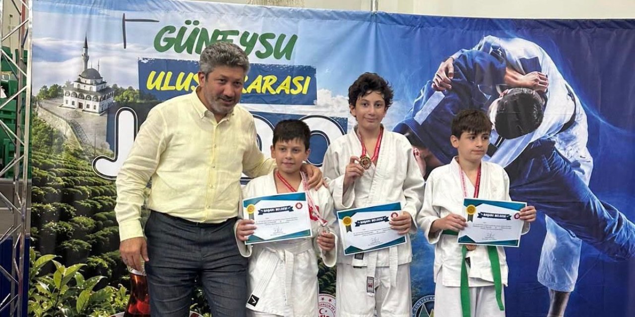 Güneysu'da Uluslararası Judo Çay Kupası Heyecanı Sona Erdi
