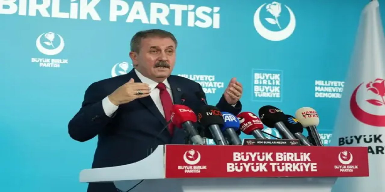 Destici: Türkiye'nin terör belasından kurtulmasını hep arzu ettik