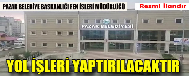 Yol ve Tretuvar Kaplaması Yenileme Yapım İşi