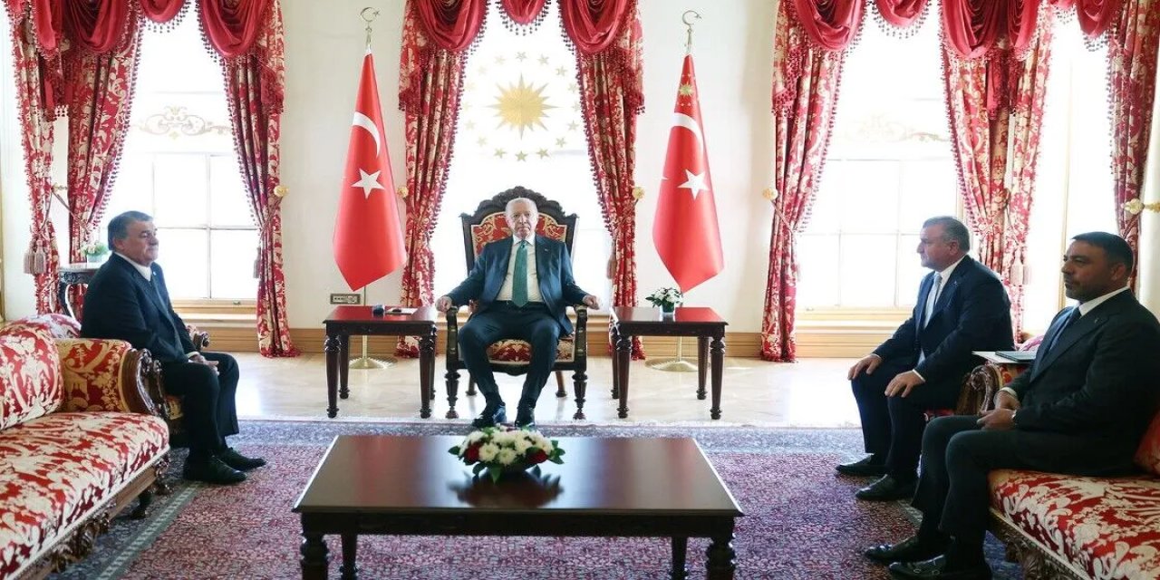 Cumhurbaşkanı Erdoğan, 4 kulübün başkanlarını ve yöneticilerini kabul etti
