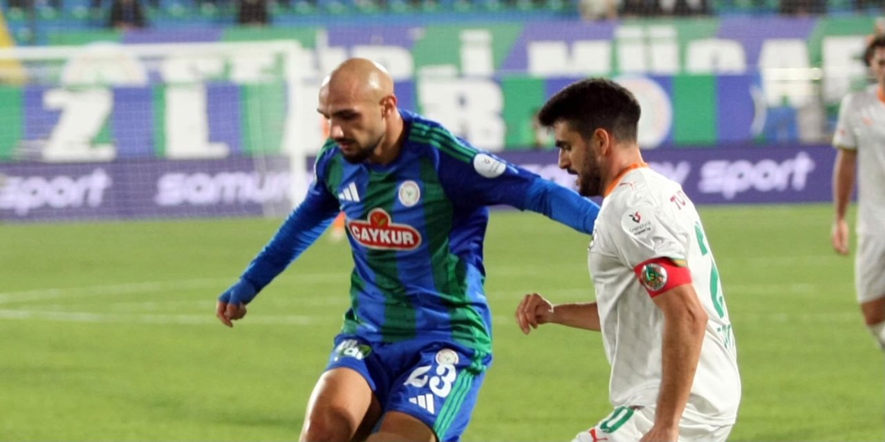 Rize’de Hüzün Gecesi: Çaykur Rizespor İlk Kez Kaybetti, Alanya İlk Kez Kazandı