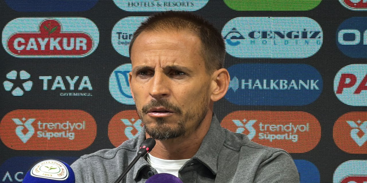 Joao Pereira: "Rize çok fazla pozisyon üretemedi"
