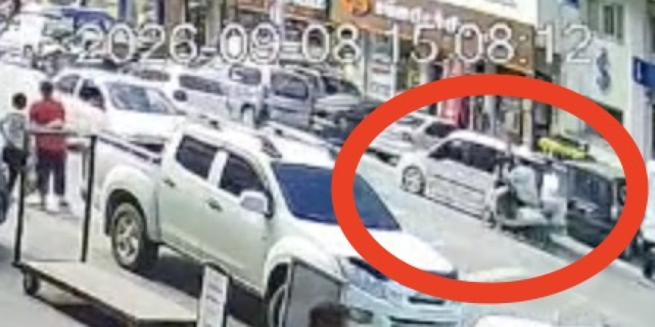 Rize'deki silahlı saldırı kameraya yansıdı