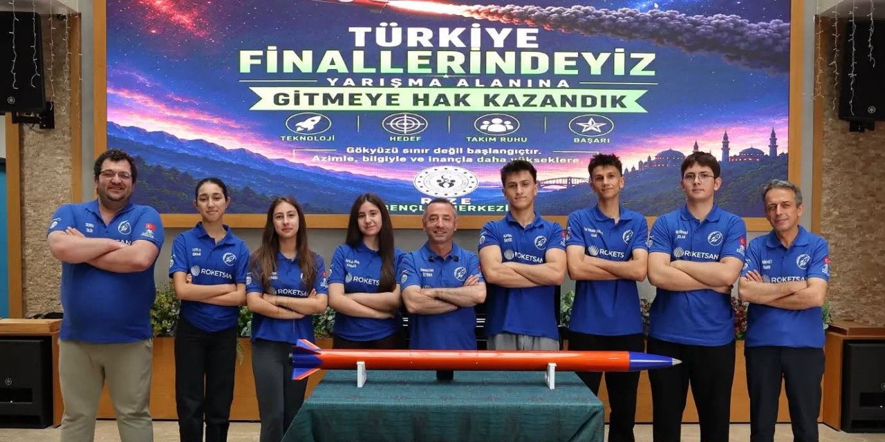 Rize’nin Genç Yetenekleri TEKNOFEST Yolcusu: Temren Roket Takımı Aksaray’a Uğurlandı