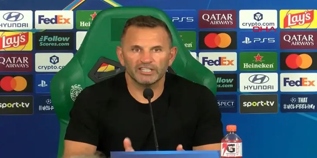 Okan Buruk: “VAR hakemi bugün herhalde statta değildi”