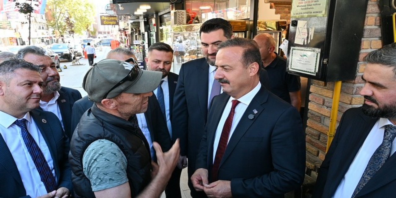 Ağıralioğlu, Kırıkkale’de esnaf ve partililerle bir araya geldi
