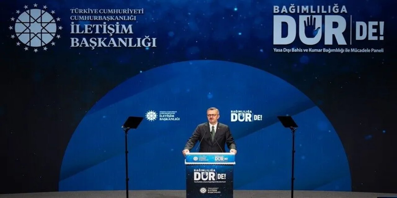 İletişim Başkanı Duran: Devletimiz, gençlerimizi sanal tacirlerin dünyasında savunmasız bırakmayacak