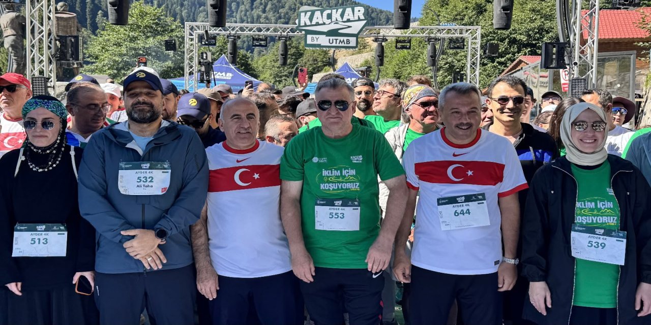 Gençlik ve Spor Bakanı Bak, Kaçkar by UTMB'nin startını verdi