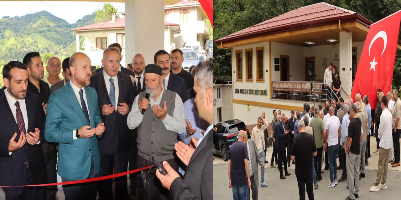 İSTİB Başkanı Ali Kopuz Babasının Adını Yaşattı: Köy Konağı Hizmete Girdi