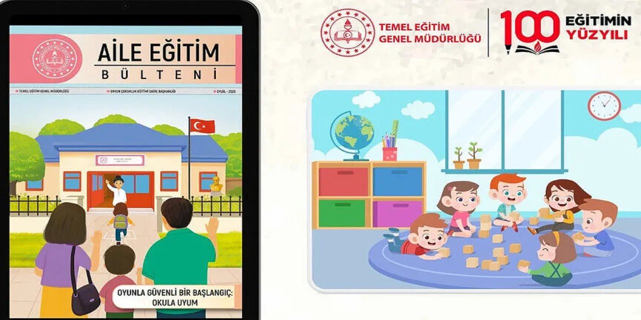 MEB'in Aile Eğitim Bülteni'nin eylül sayısı yayımlandı
