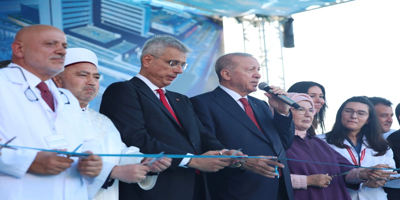 Cumhurbaşkanı Erdoğan, Samsun Şehir Hastanesinin açılışında konuştu