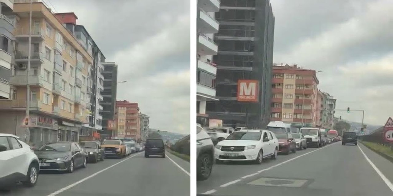 Başbakan ve Cumhurbaşkanı Çıkaran Rize’de Kronik Çile: Zil Çaldı Trafik Kilitlendi