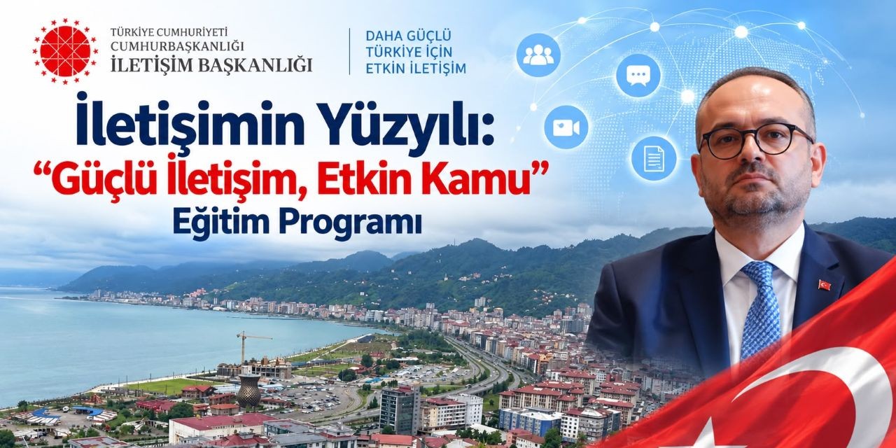 İletişim Başkanlığından Rize’de kamu personeline eğitim