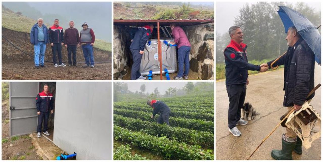 Rize'de Mera Islah Projeleri Yerinde İncelendi