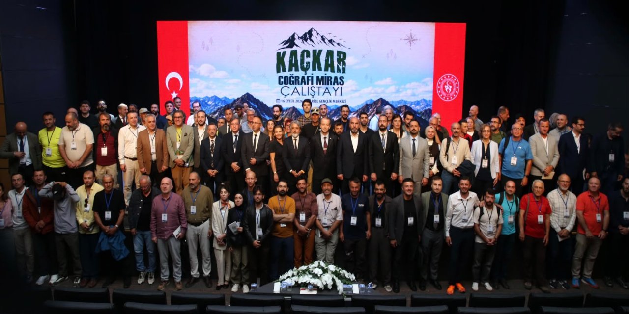 Rize'de Kaçkar Coğrafi Miras Çalıştayı düzenlendi