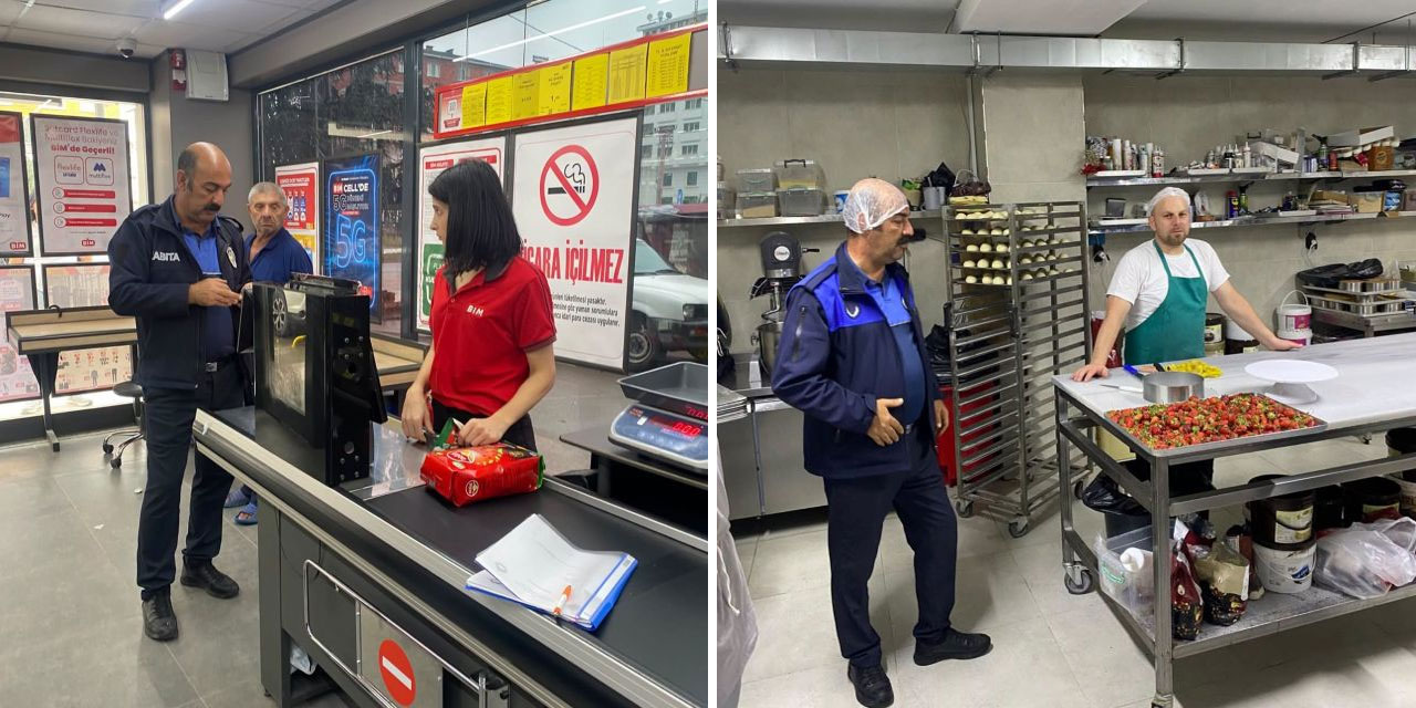 Pazar Belediyesi Zabıta Ekiplerinden Market ve Fırınlara Denetim